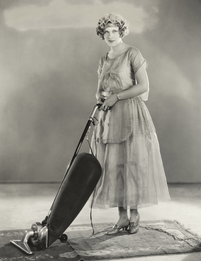 old upright vacuum