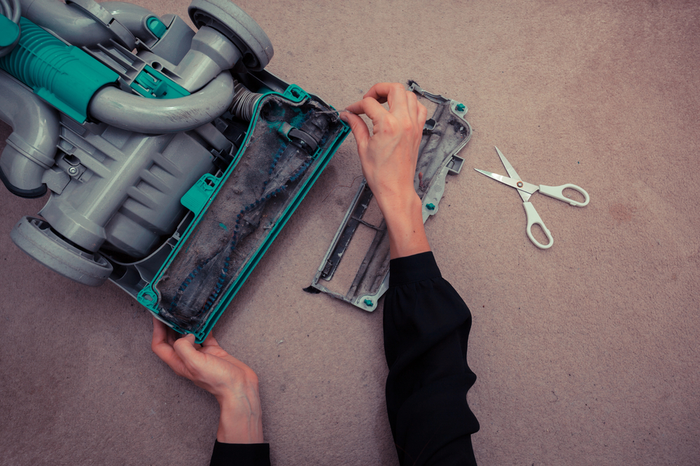 vacuum maintenance and cleaning